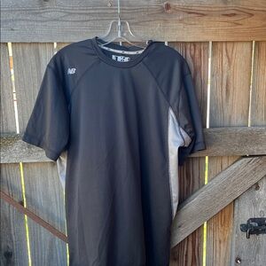 New Balance Black and Gray Men's Shirt